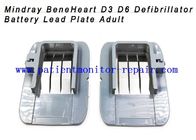 Dewasa Defibrillator Baterai Lead Plate Mindray BeneHeart D3 D6 Bagian-bagian Mesin Dengan Stok Massal