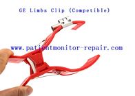 Red Patient Monitor Repair Parts Peralatan Medis yang Kompatibel GE Limbs Clip