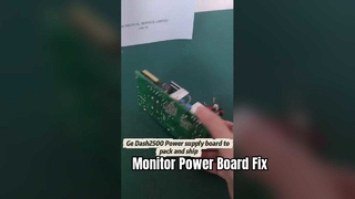 Penggantian Perbaikan Papan Daya Monitor Pasien DASH2500