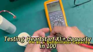 PH XL + Kapasitas Defibrilator