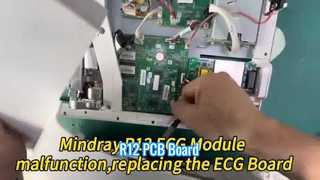 Panduan Penggantian Papan PCB Mindray R12