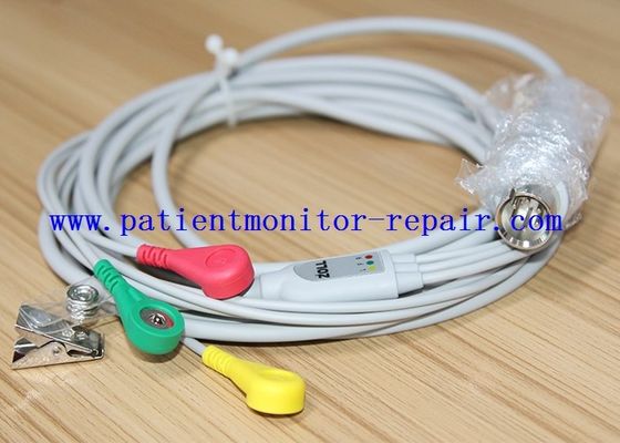 ZOLL ECG Cables 3LD IEC SHAPS ECG Leadwires REF 8000-0026 Medical Parts