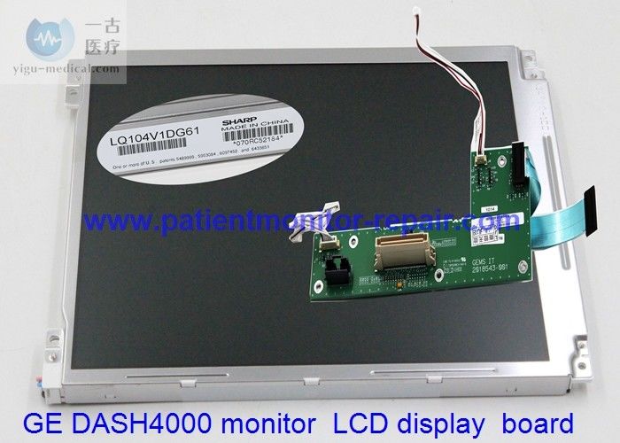 GE DASH4000 Patient Monitor Perbaikan Bagian LCD Screen Display Sharp PN LQ104V1DG61