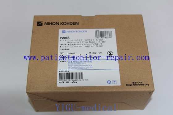 P205A Probe Ultrasound NIHON KOHDEN TL-260T Pulse SPO2 Multi Situs Y Probe